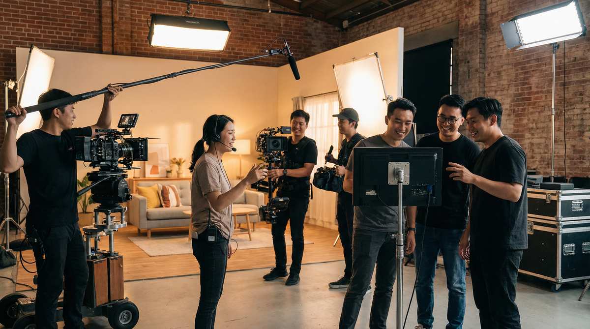 抖音揭秘影视制作团队